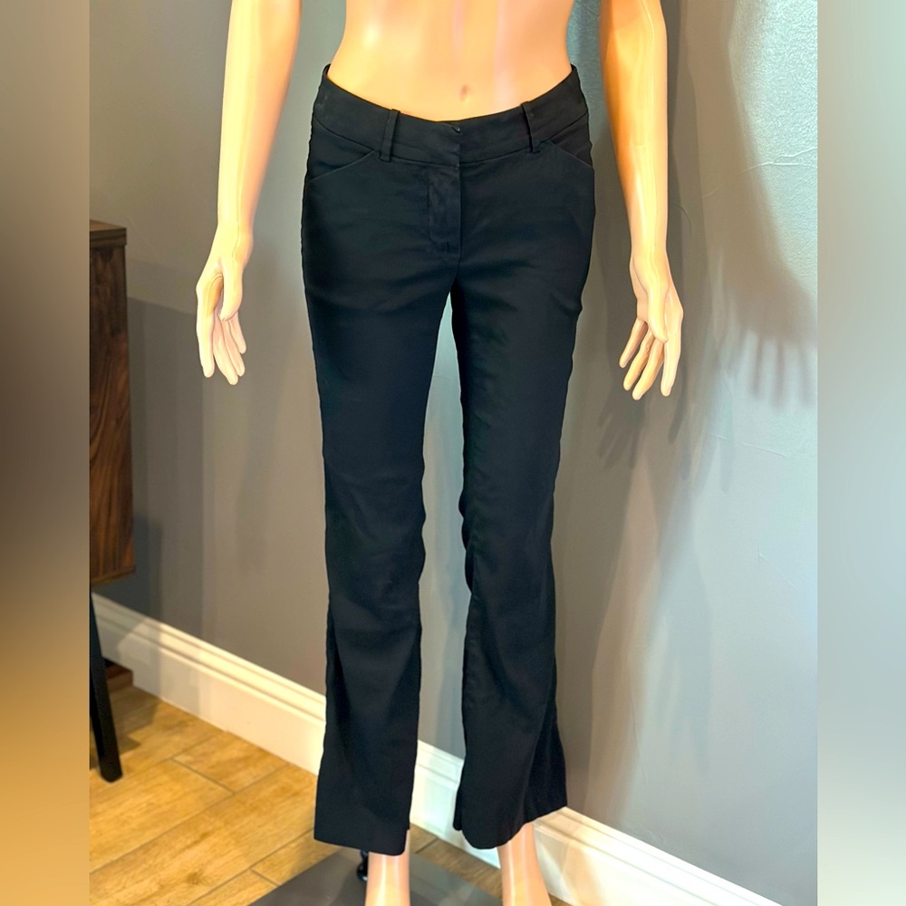 bebe Black Flare Dress Pants - Size 00P